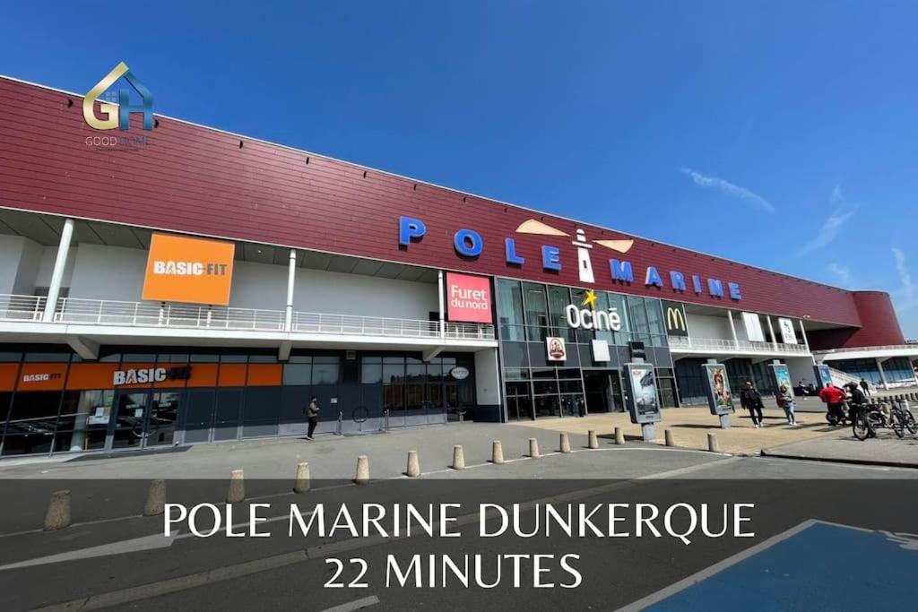 Villa *L'Ecrin De L'Etang* Depaysement Assure Bourbourg Exterior foto