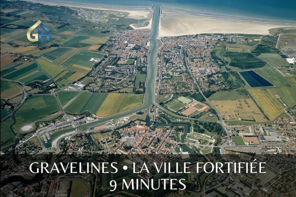 Villa *L'Ecrin De L'Etang* Depaysement Assure Bourbourg Exterior foto