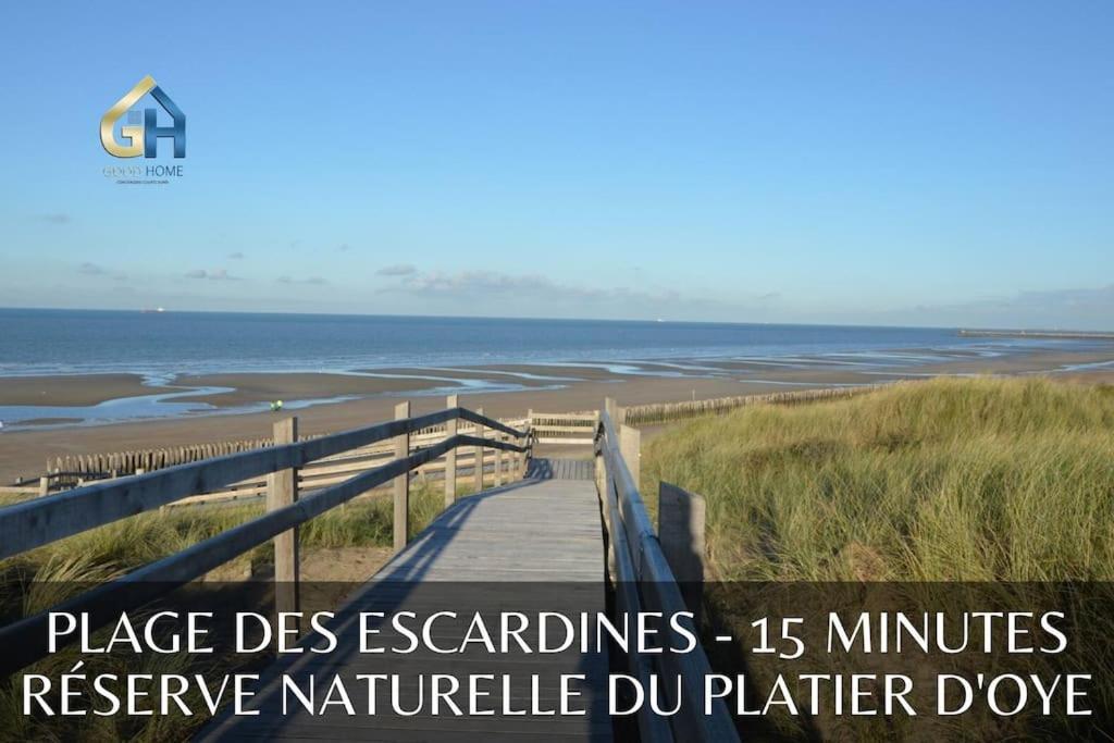 Villa *L'Ecrin De L'Etang* Depaysement Assure Bourbourg Exterior foto